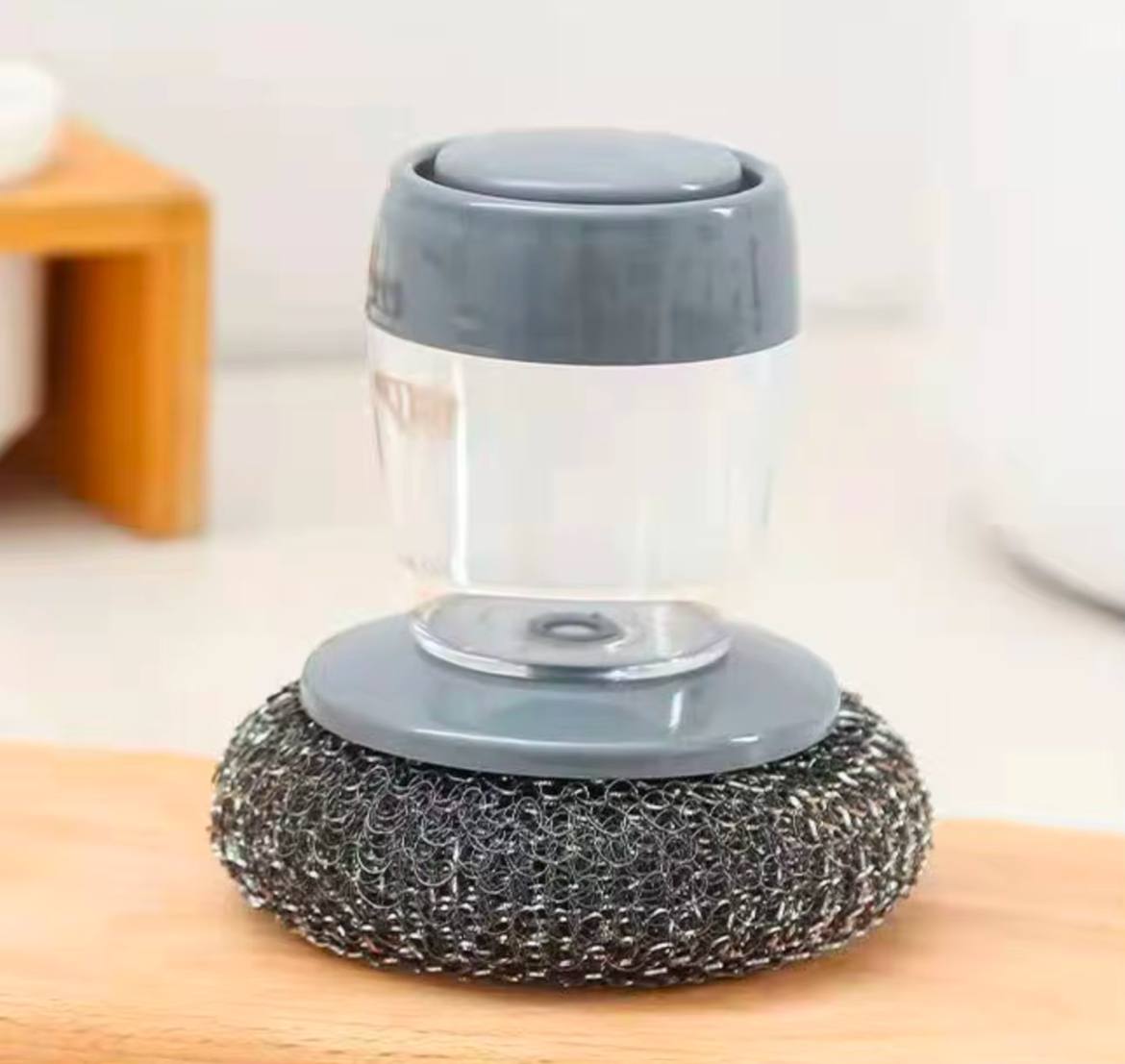 BROSSE DE LAVAGE CUISINE AVEC DISTRIBUTION SAVON