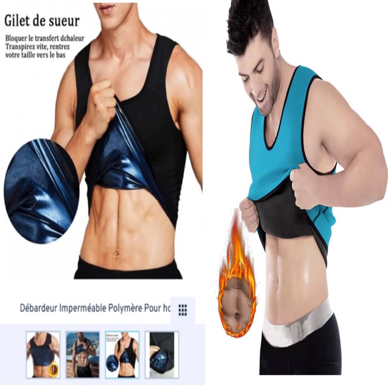 DÉBARDEUR SAUNA AMINCISSANTE