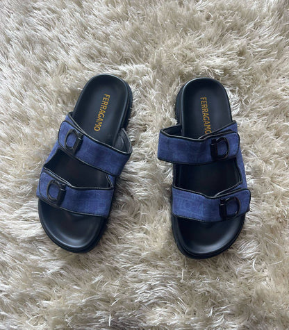 sandales de cuire 100% authentique