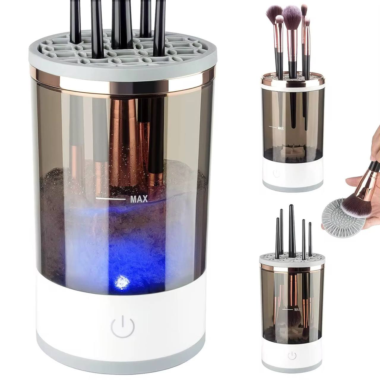 Nettoyeur Automatique de Pinceaux de Maquillage
